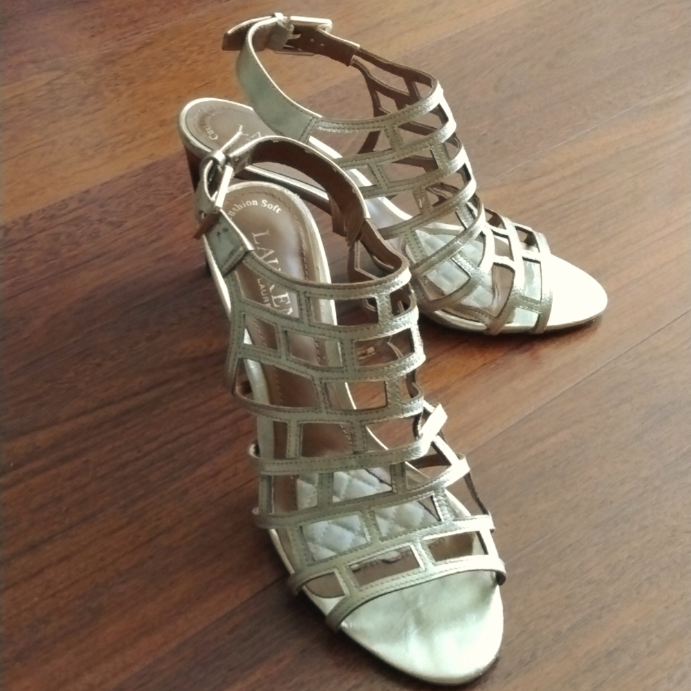 Ralph Lauren evening heels